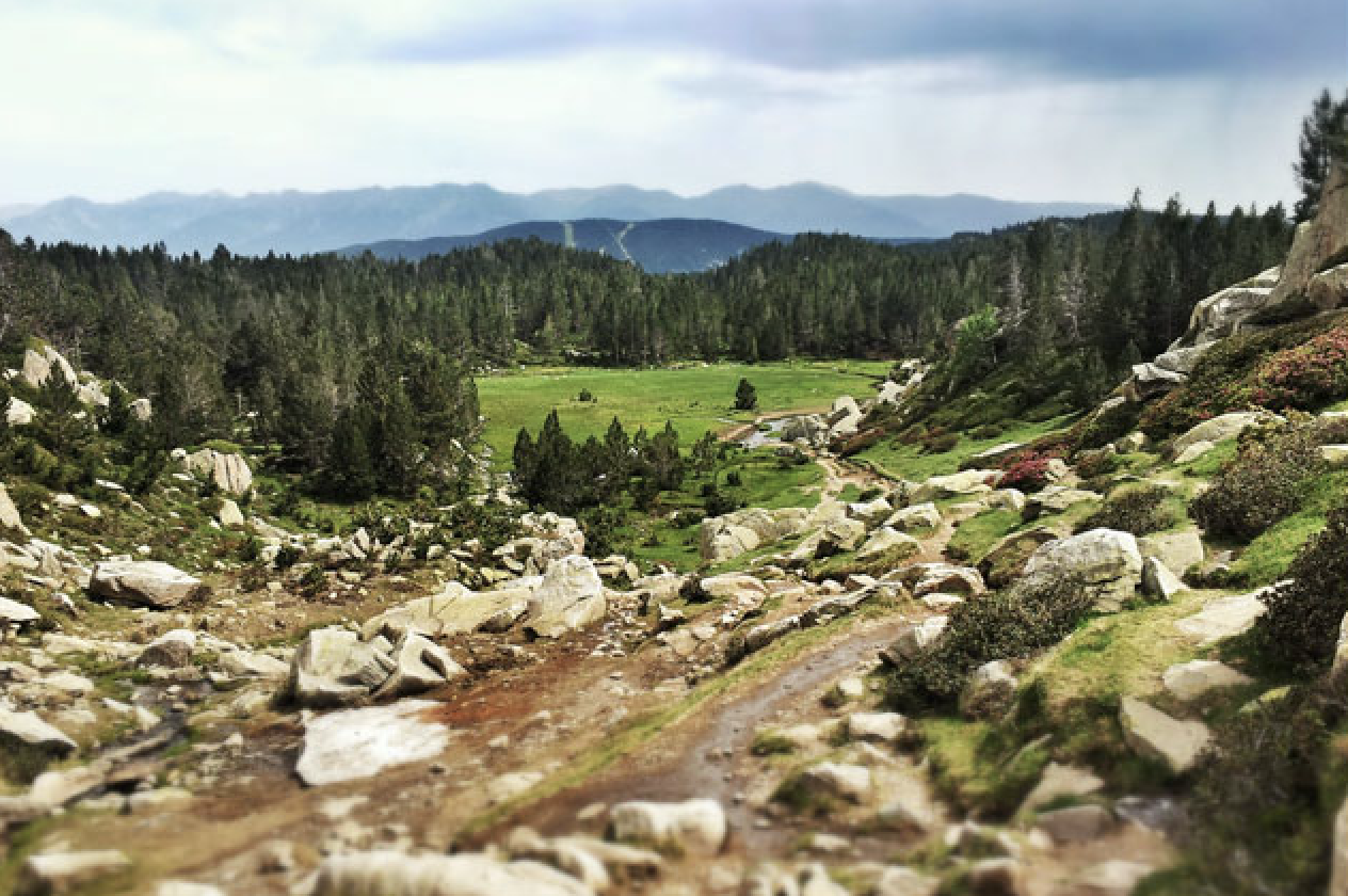 camping nature montage pyrénées