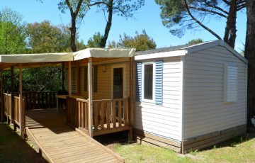 location mobil home camping Ceret