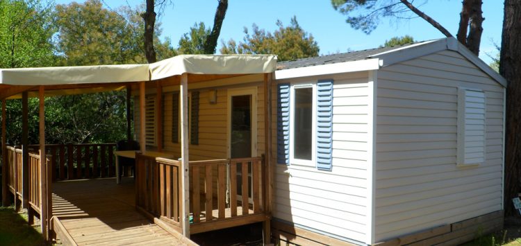 location mobil home camping Ceret