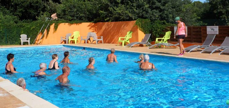 piscine du camping Pyrénées Orientales