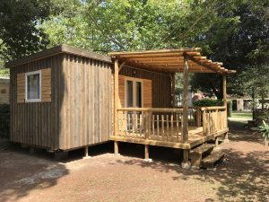 mobil-home du camping à deux pas du Perthus